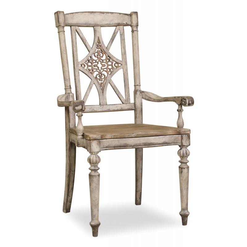 Hooker Furniture - Chatelet Fretback Arm Chair - 5351-75300
