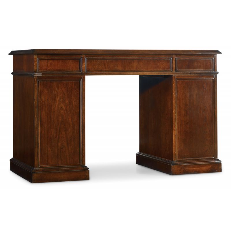 Hooker Furniture - Cherry Knee-Hole Desk-Bow Front - 299-10-301