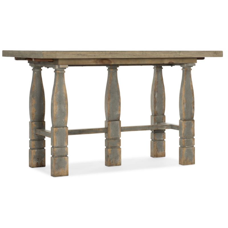 Hooker Furniture - Ciao Bella Friendship Table - Natural/Gray - 5805-75206-85