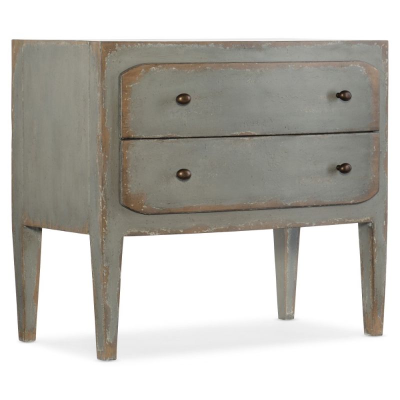 Hooker Furniture - Ciao Bella Two - Drawer Nightstand - Speckled Gray - 5805-90016-95