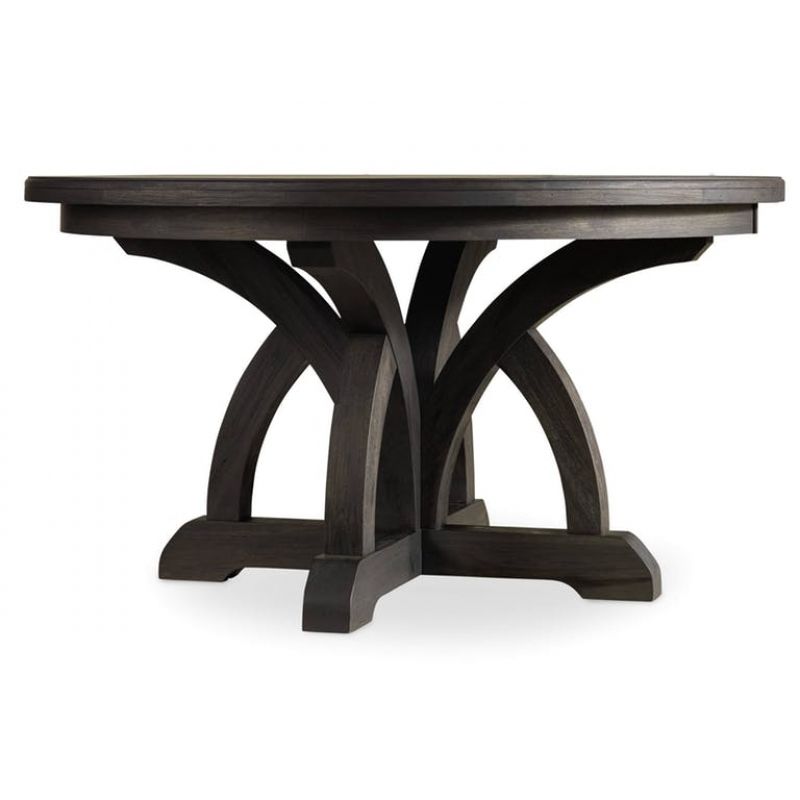 Hooker Furniture - Corsica Dark Round Dining Table w/1-18in Leaf - 5280-75203