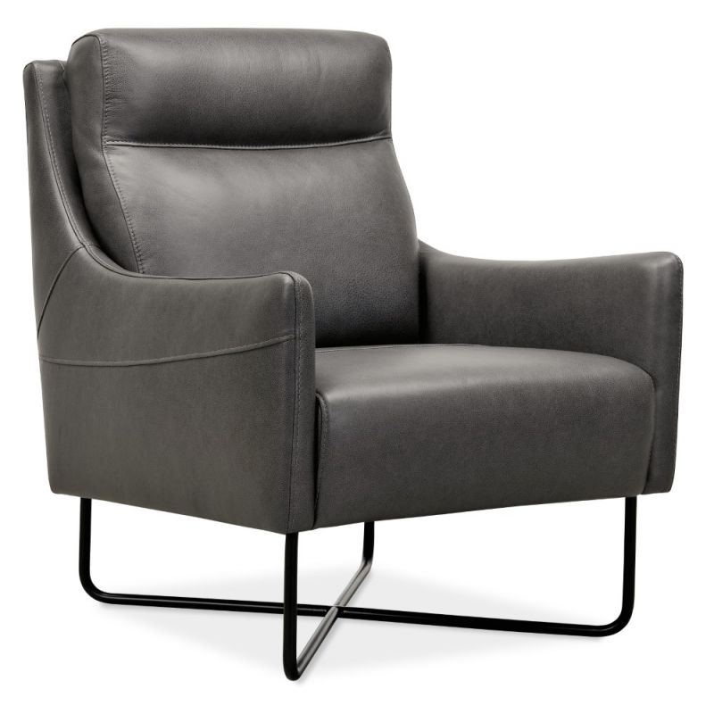 Hooker Furniture - Efron Club Chair w/ Black Metal Base - CC443-097