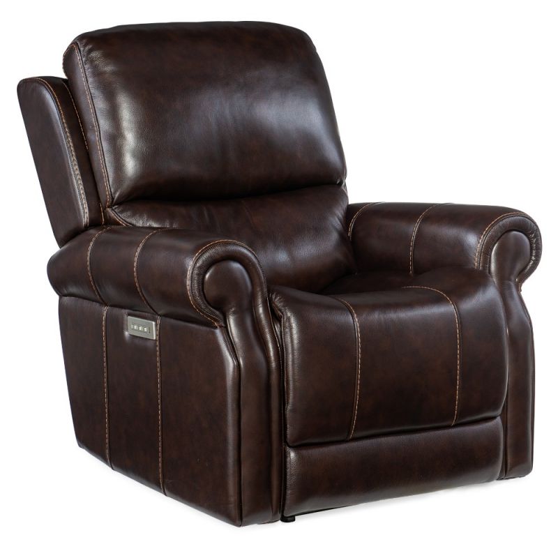 Hooker Furniture - Eisley Power Recliner with Power Headrest and Lumbar - RC602-PHZL-089