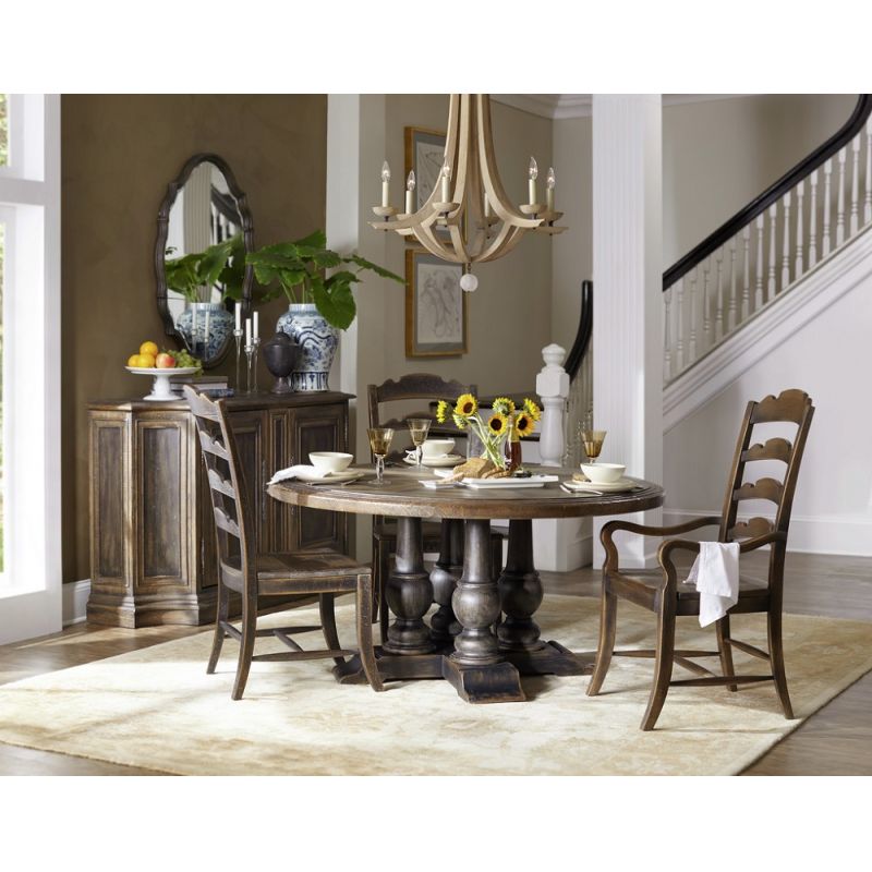 Hooker Furniture - Hill Country 4 Piece Dining Set - 5960-dining-set-2