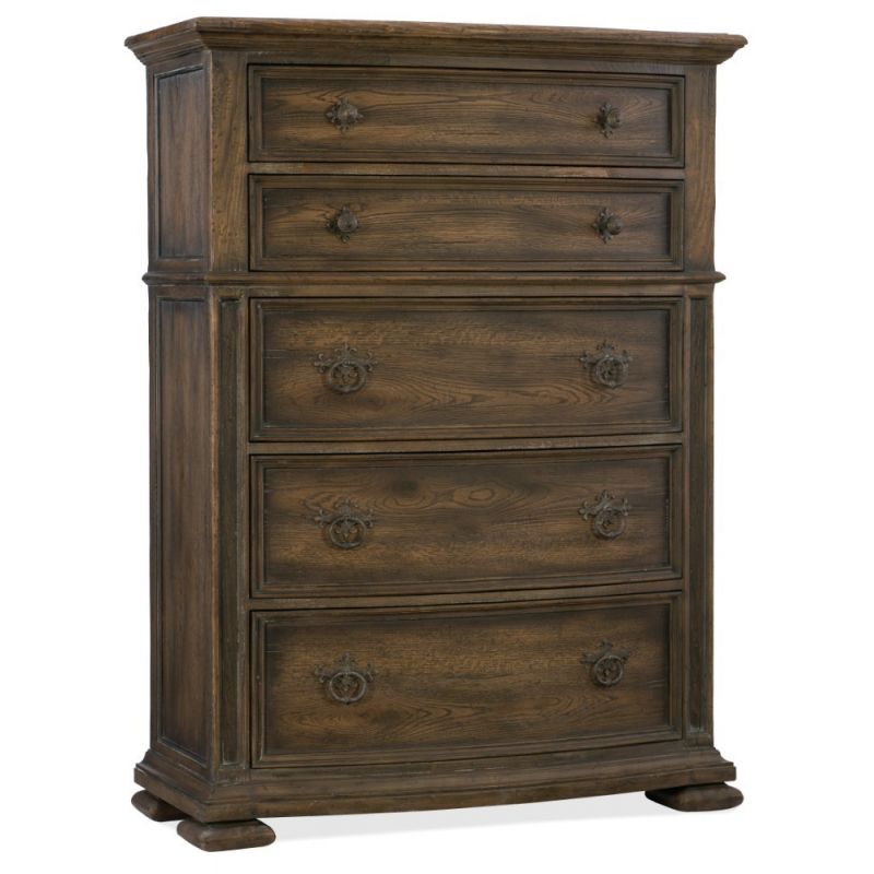 Hooker Furniture - Hill Country Gillespie Five-Drawer Chest - 5960-90010-MULTI