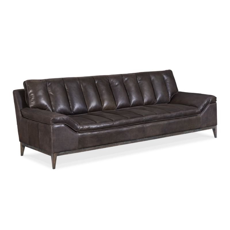 Hooker Furniture - Kandor Leather Stationary Sofa - SS604-03-097