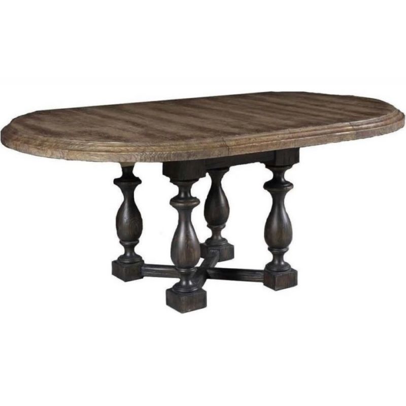Hooker Furniture - La Grange Ellinger 48in Round Dining Table w/2-12in Leaves - 6960-75203-81