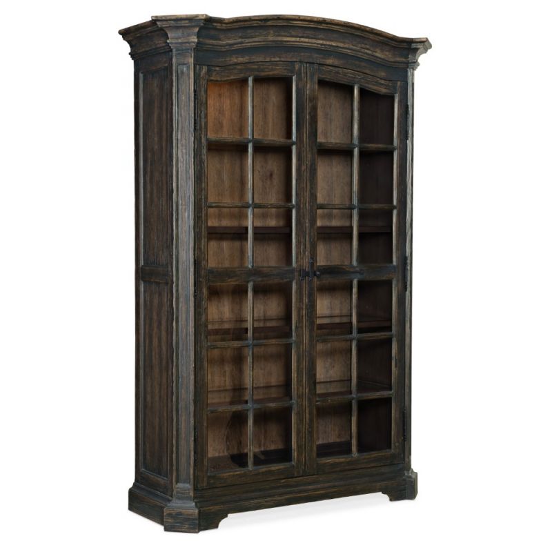 Hooker Furniture - La Grange Mullins Prairie Display Cabinet - 6960-75906-89