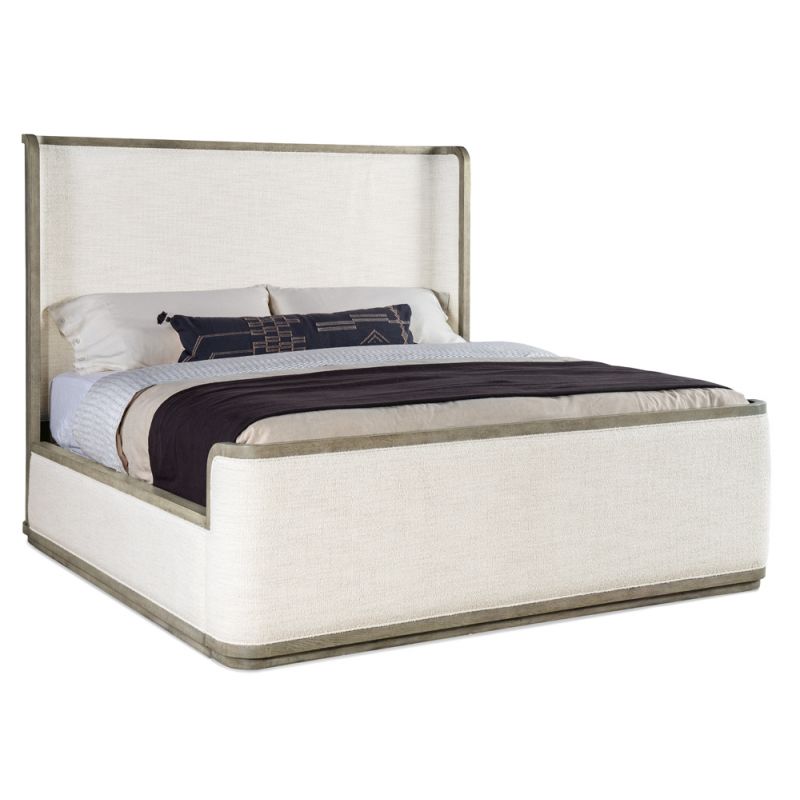 Hooker Furniture - Linville Falls Boones Cal King Upholstered Shelter Bed - 6150-90460-85