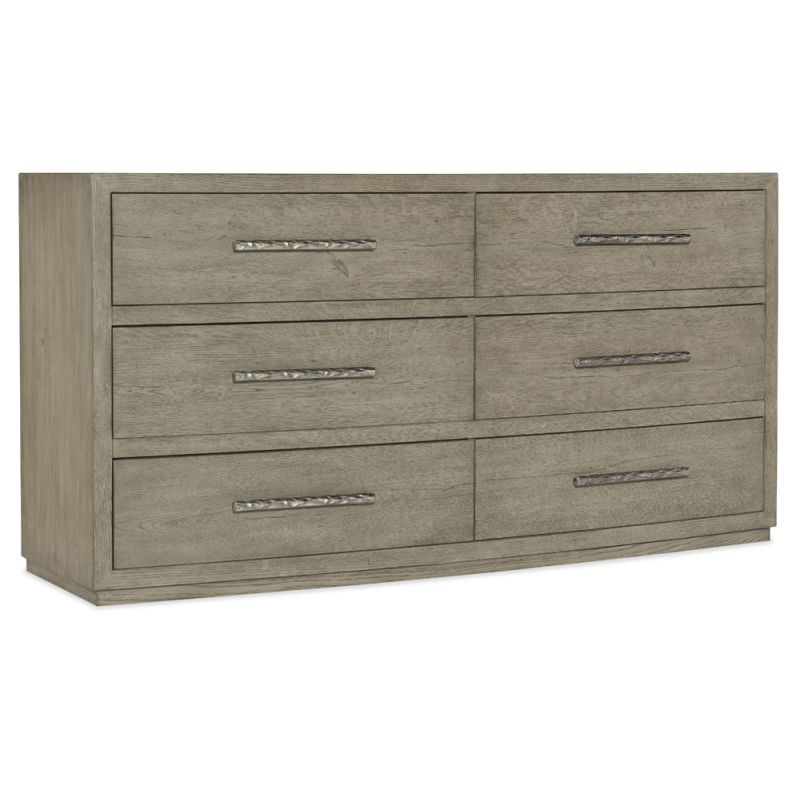 Hooker Furniture - Linville Falls Chimney Gap Six Drawer Dresser - 6150-90002-85