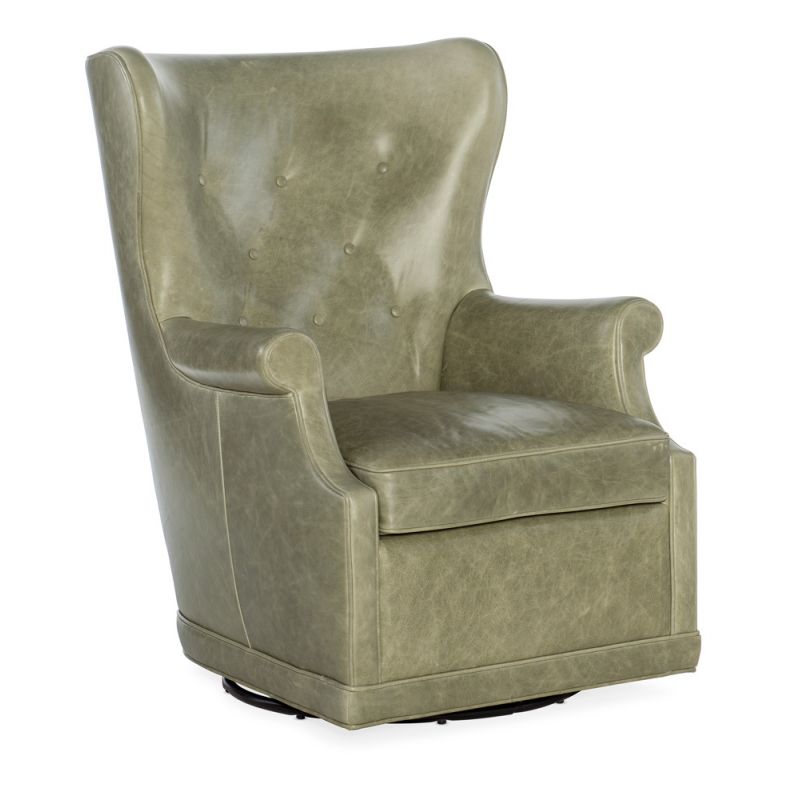 Hooker Furniture - Mai Wing Swivel Club Chair - CC536-SW-031_CLOSEOUT