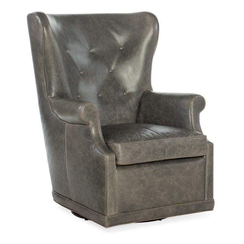 Hooker Furniture - Mai Wing Swivel Club Chair - CC536-SW-091