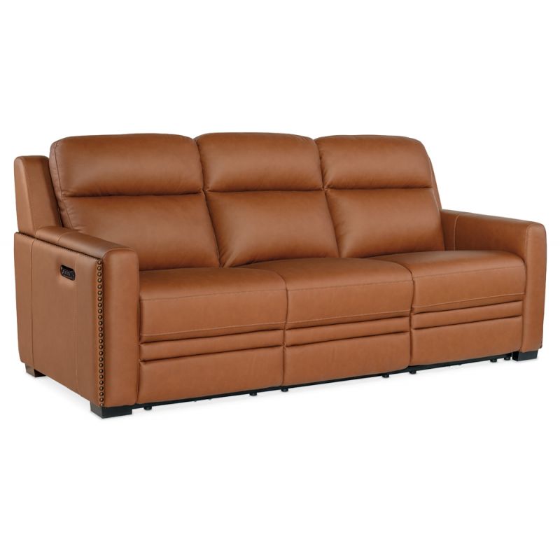 Hooker Furniture - McKinley Power Sofa with Power Headrest & Lumbar - SS105-PHL3-065_CLOSEOUT