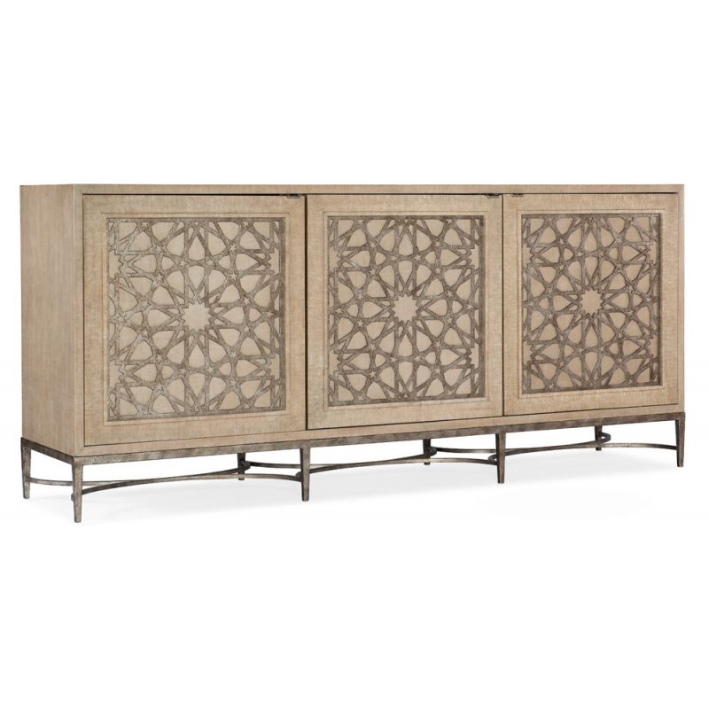 Hooker Furniture - Melange Suzani Three Door Entertainment Console - 628-55013-80