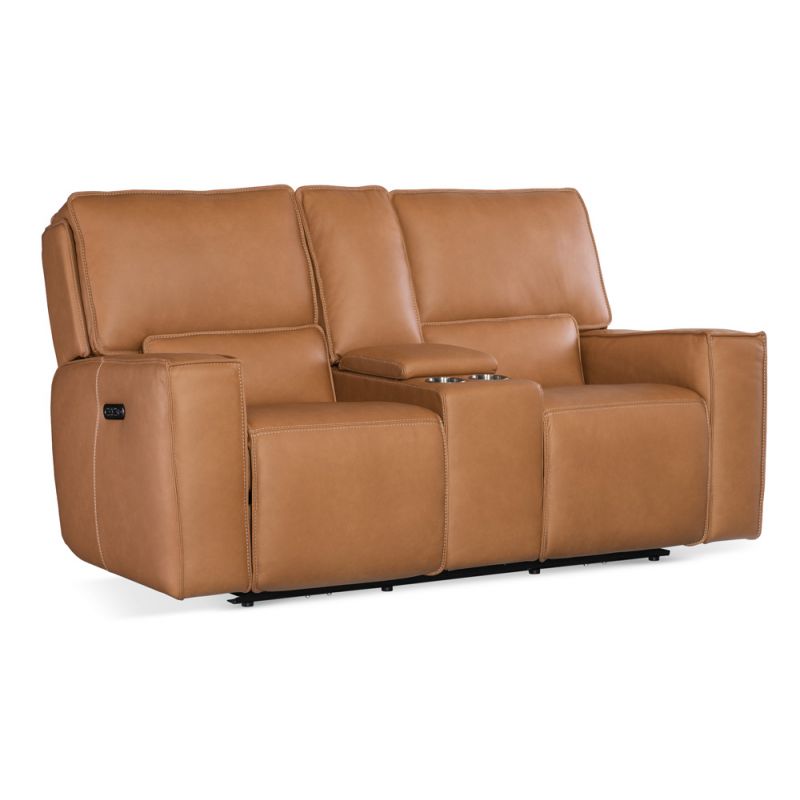 Hooker Furniture - Miles Zero Gravity Power Console Loveseat w/Power Headrest - SS727-PHZC2-084