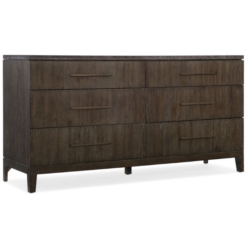 Hooker Furniture - Miramar Aventura Raphael Six-Drawer Dresser - 6202-90002-DKW