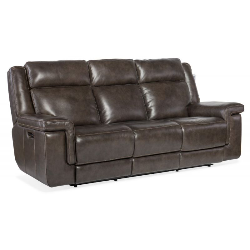 Hooker Furniture - Montel Lay Flat Power Sofa with Power Headrest & Lumbar - SS705-PHL3-095