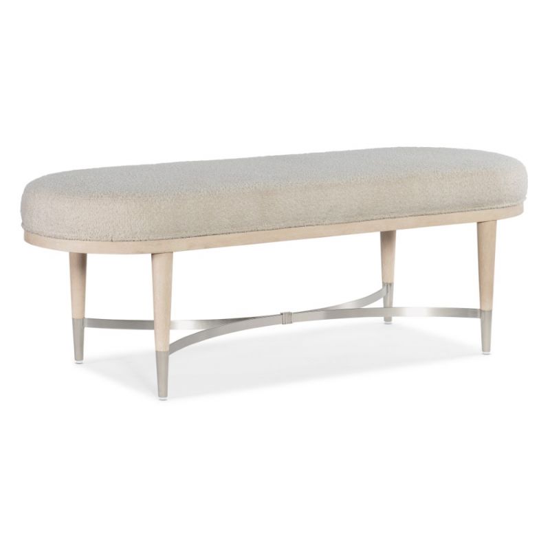 Hooker Furniture - Nouveau Chic Upholstered Bench - 6500-90019-80