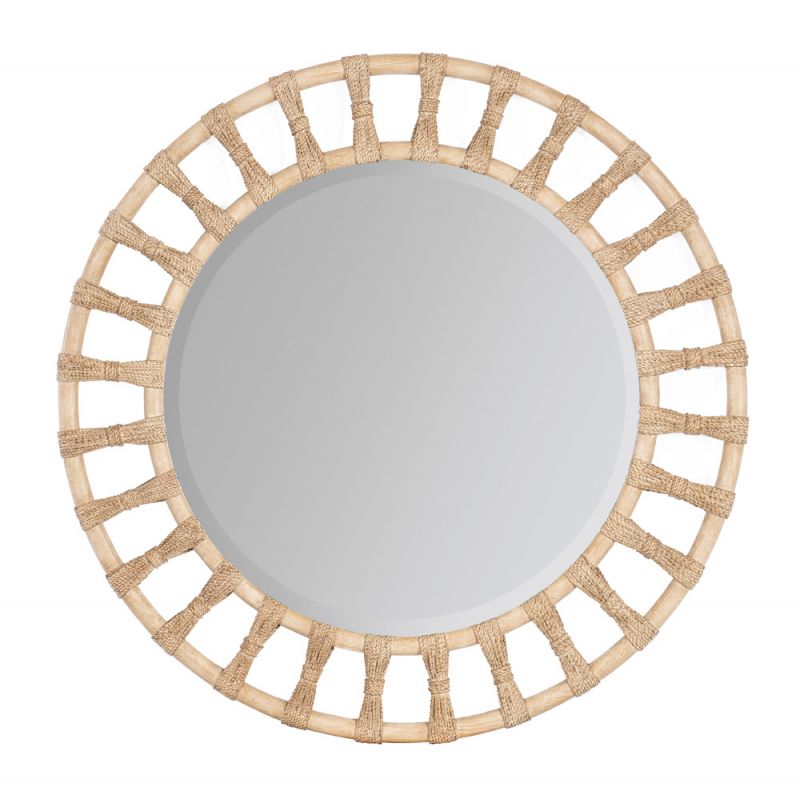 Hooker Furniture - Retreat Pole Rattan Accent Mirror - 6950-90005-80