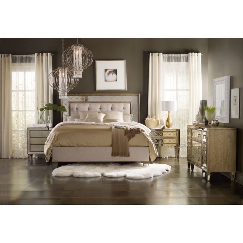 Hooker Furniture - Sanctuary 4 Piece Cal. King Bedroom Set - 5414-bedroom-set-4