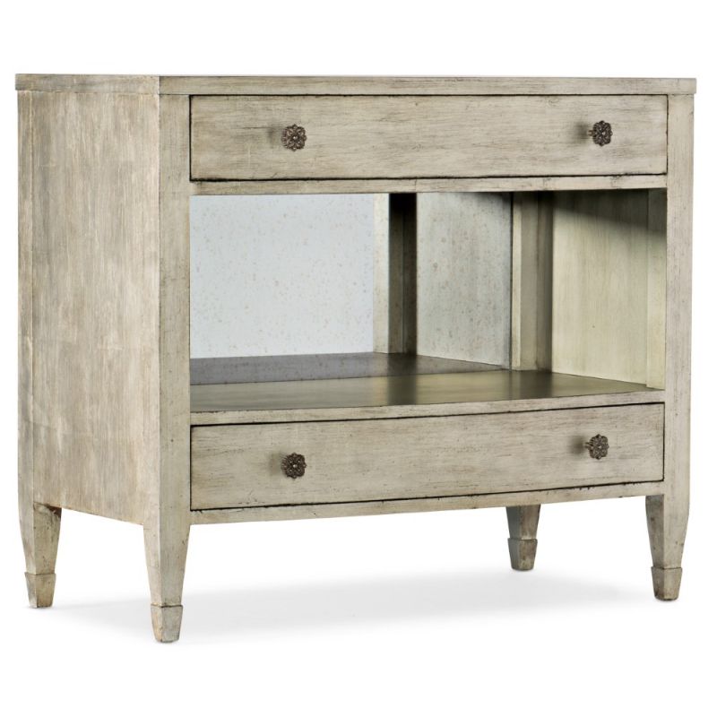 Hooker Furniture - Sanctuary Gemme Two Drawer Nightstand - 5875-90015-95