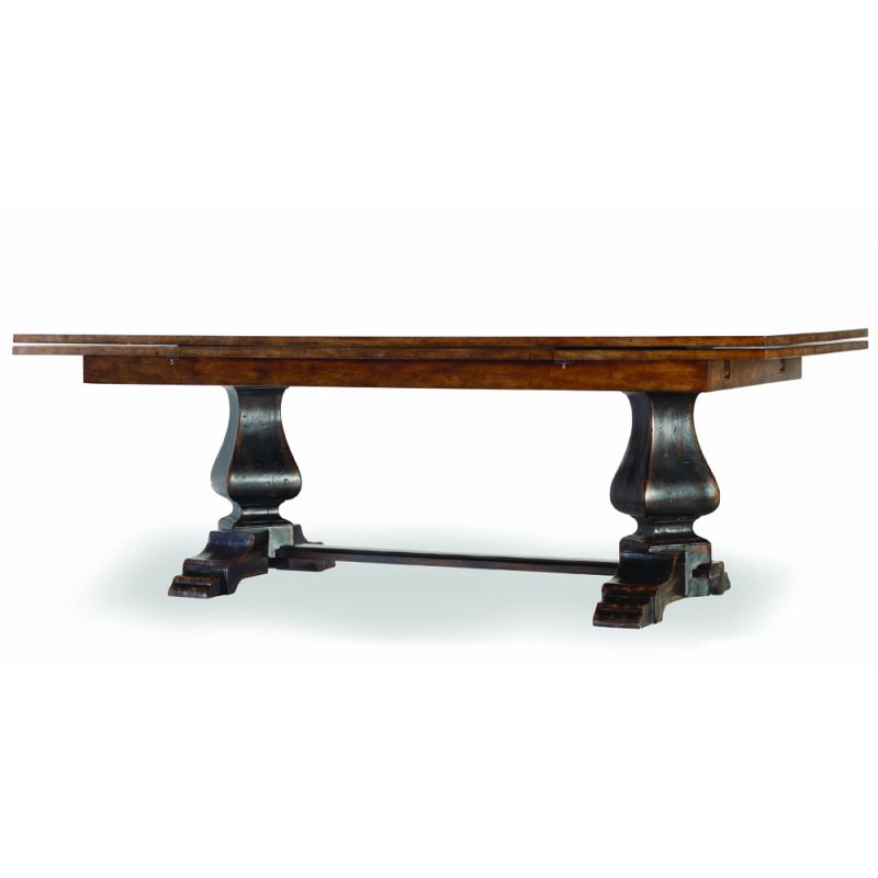Hooker Furniture - Sanctuary Refectory Table - Ebony & Drift - 3005-75207