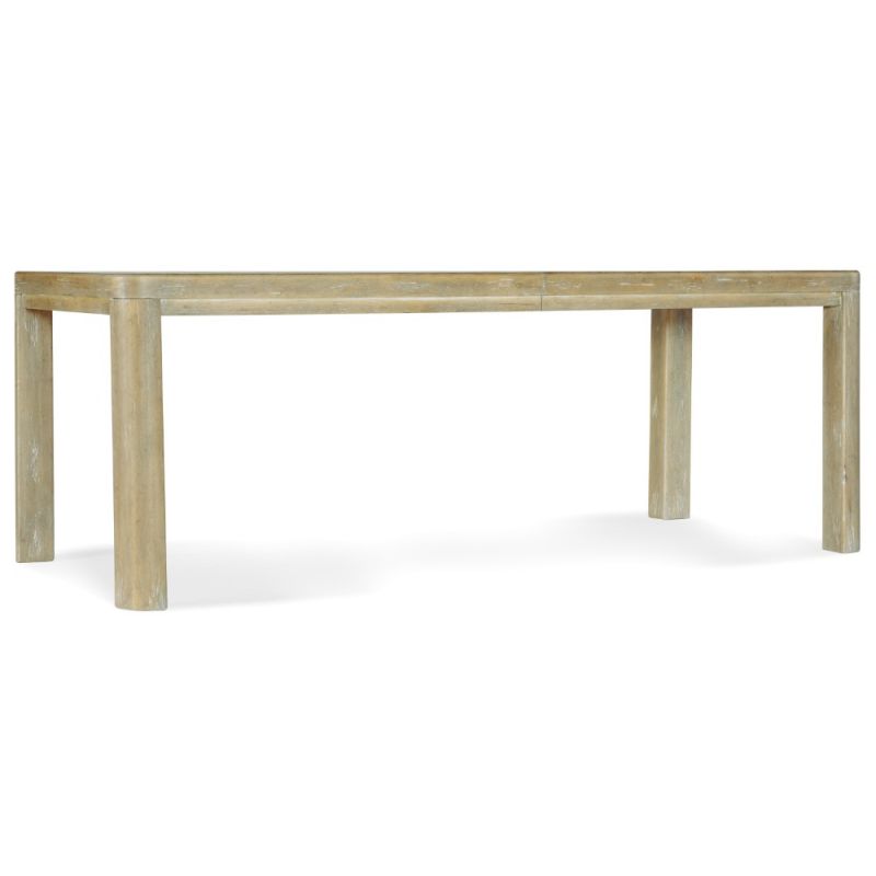 Hooker Furniture - Surfrider Rectangle Dining Table w/1-18in leaf - 6015-75207-80