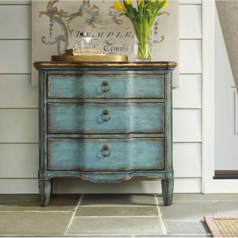 Hooker Furniture - Three Drawer Turquoise Chest - 500-50-878