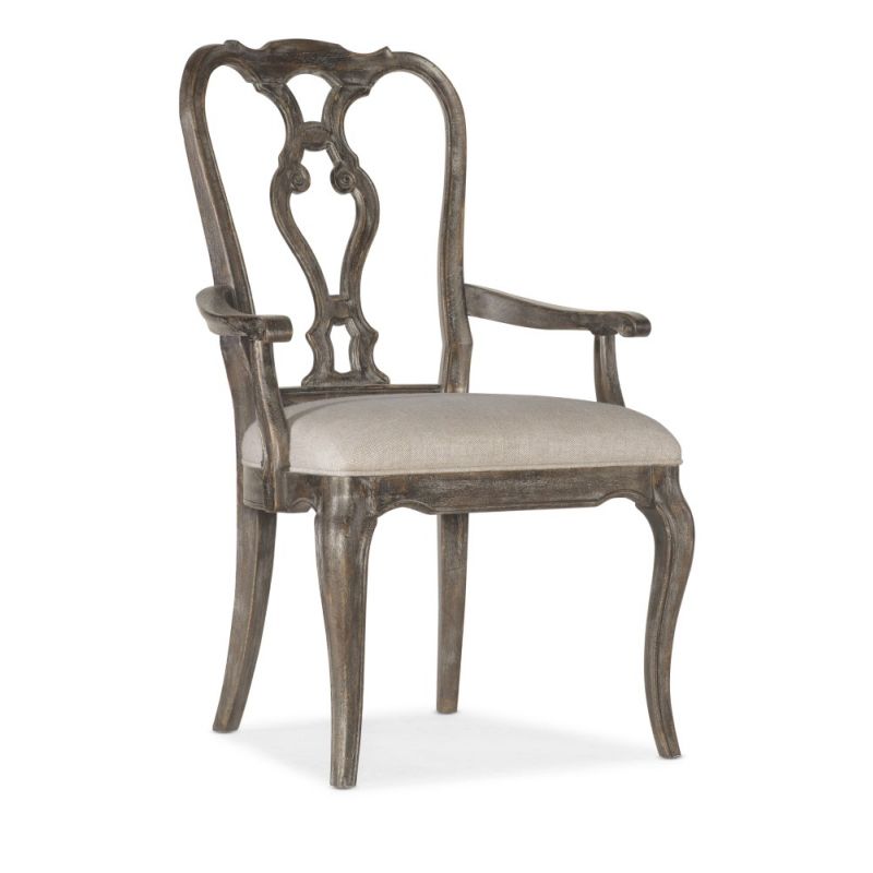 Hooker Furniture - Traditions Wood Back Arm Chair - 5961-75400-89