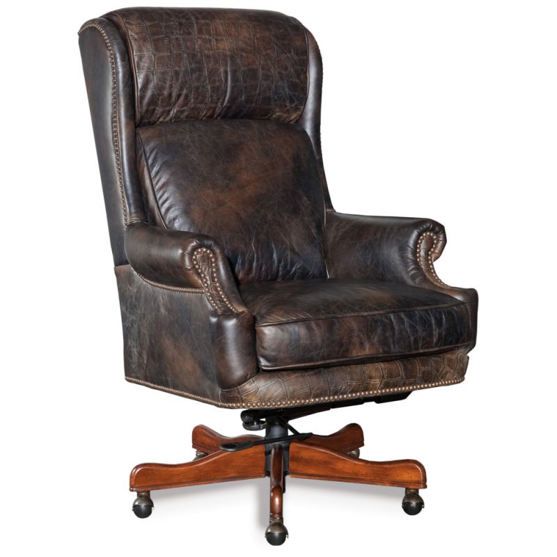 Hooker Furniture - Tucker Executive Swivel Tilt Chair - EC378-089
