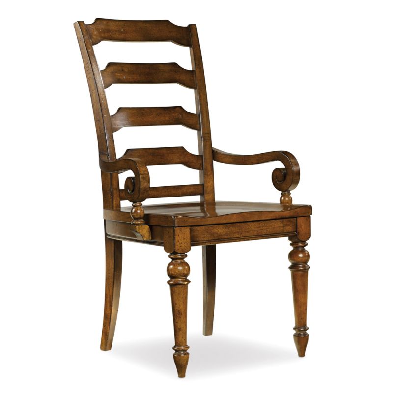 Hooker Furniture - Tynecastle Ladderback Arm Chair - 5323-75300