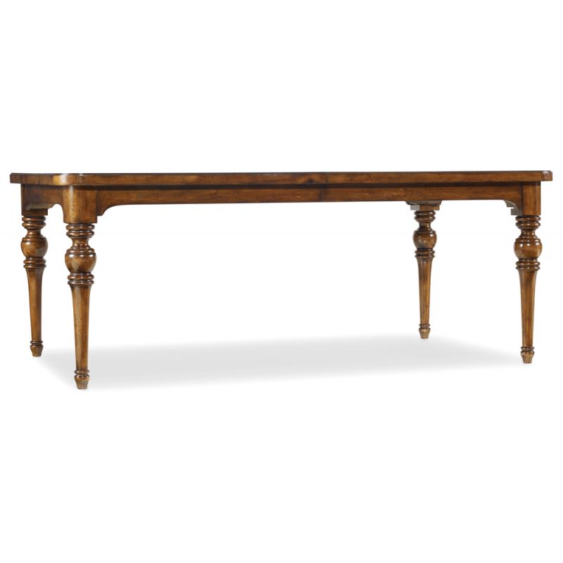 Hooker Furniture - Tynecastle Rectangle Leg Dining Table with Two 18'' Leaves - 5323-75200