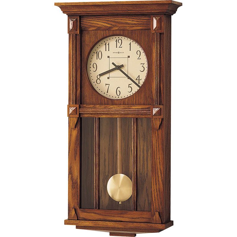 Howard Miller - Ashbee II Heritage Oak Wall Clock - 620185