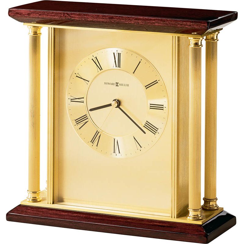 Howard Miller - Carlton Rosewood Table Top Clock - 645391