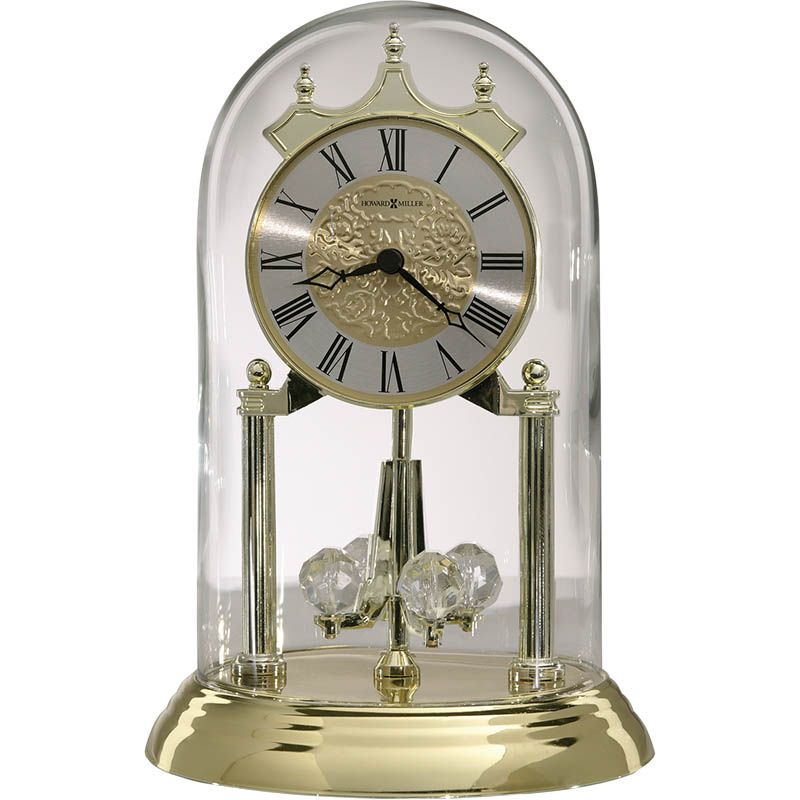 Howard Miller - Christina Polished Brass Table Top Clock - 645690