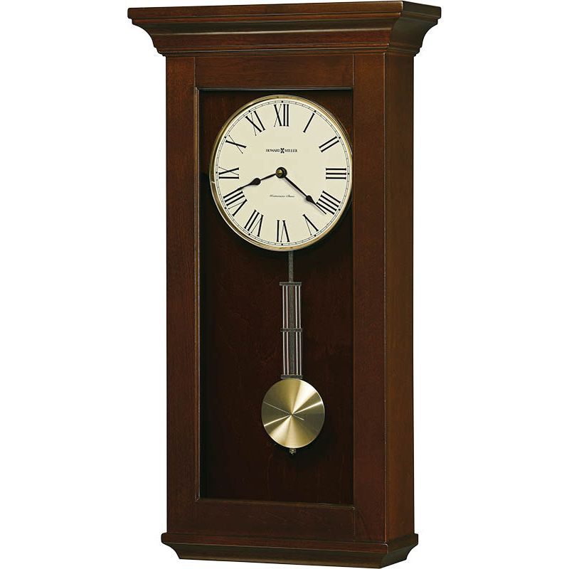 Howard Miller - Continental Cherry Bordeaux Wall Clock - 625468