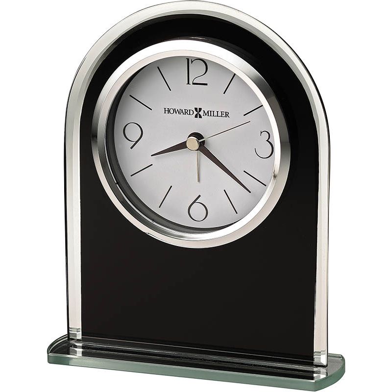 Howard Miller - Ebony Luster Table Top Clock - 645702