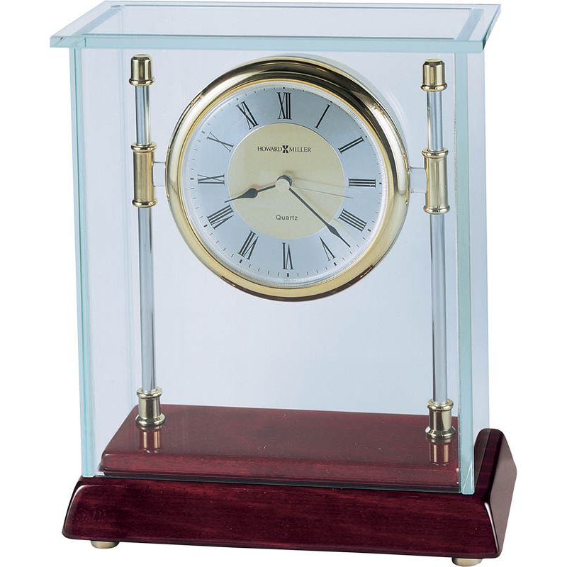 Howard Miller - Kensington Rosewood Table Top Clock - 645558
