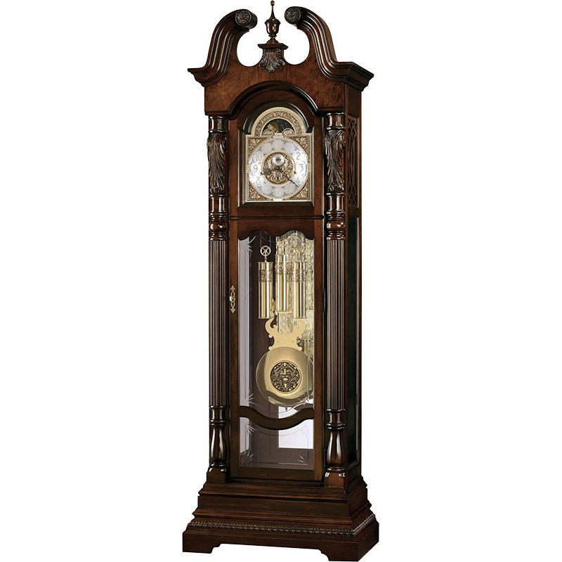 Howard Miller - Lindsey Cherry Bordeaux Floor Clock - 611046