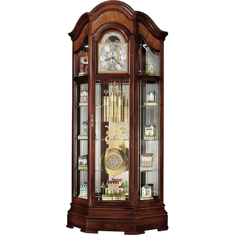 Howard Miller - Majestic II Windsor Cherry Floor Clock - 610939