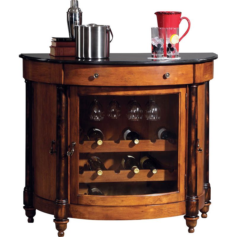 Howard Miller - Merlot Valley Vintage Umber Wine & Bar Cabinet - 695016