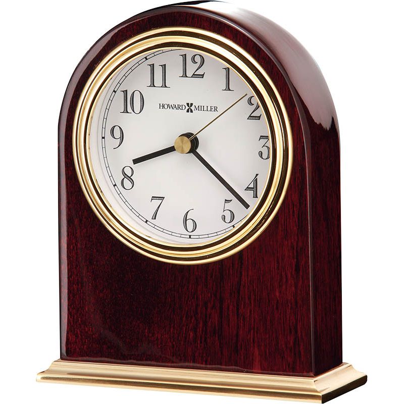 Howard Miller - Monroe Rosewood Table Top Clock - 645446