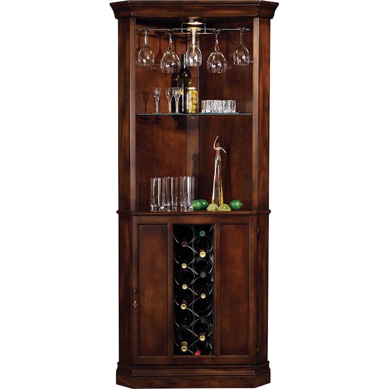 Howard Miller Piedmont Rustic Cherry Wine Bar Cabinet 690000