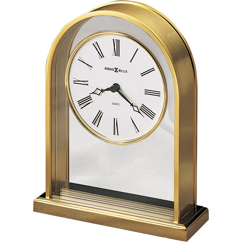 Howard Miller - Reminisce Polished Brass Table Top Clock - 613118