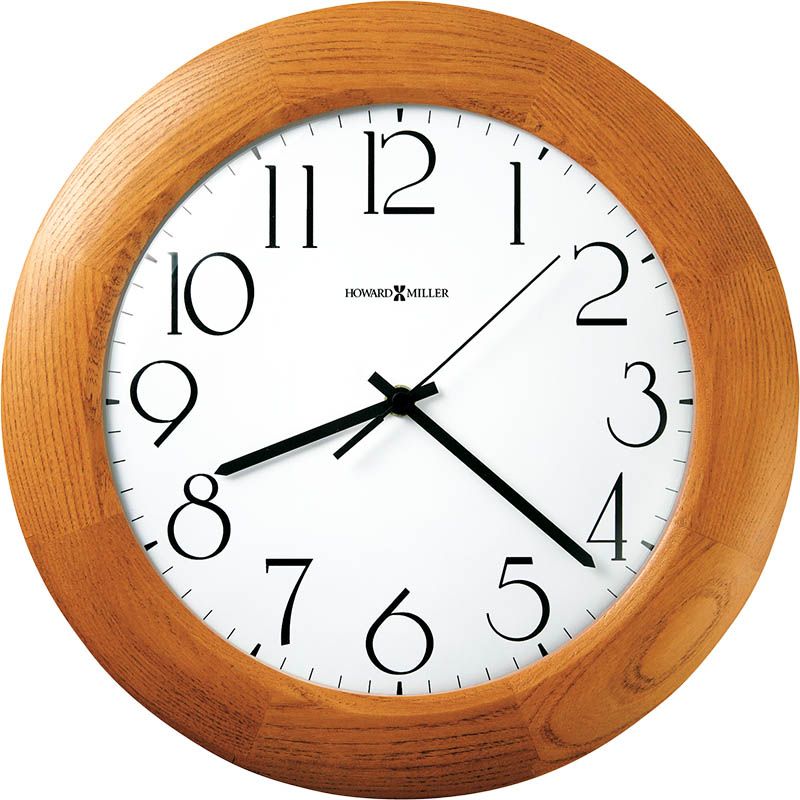 Howard Miller - Santa Fe Champagne Oak Wall Clock - 625355