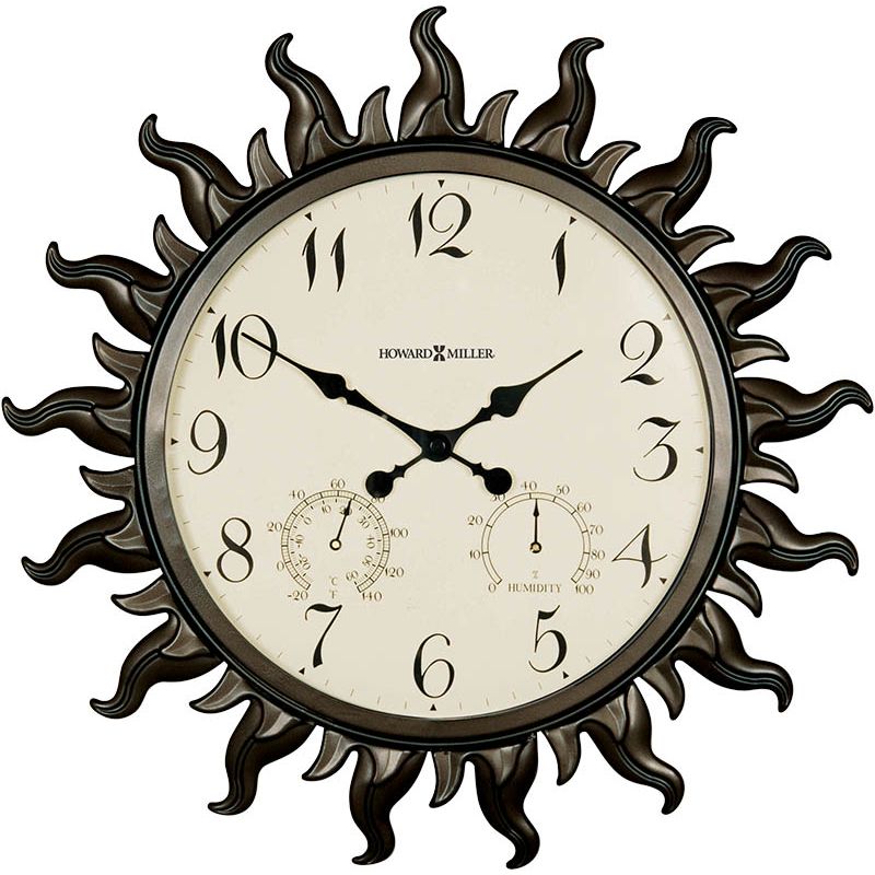 Howard Miller - Sunburst II Wall Clock - 625543
