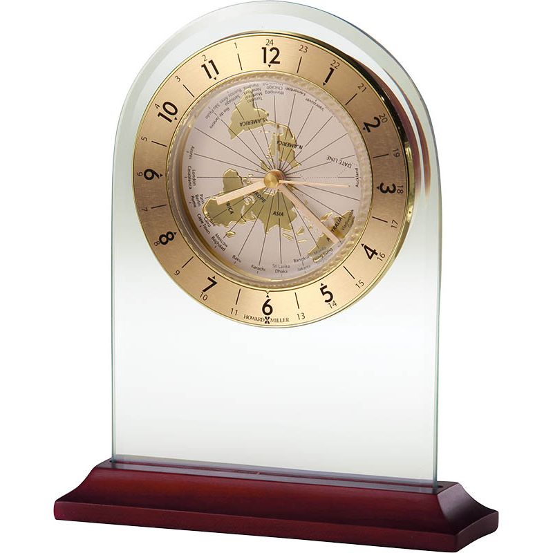 Howard Miller - World Time Arch Table Top Clock - 645603
