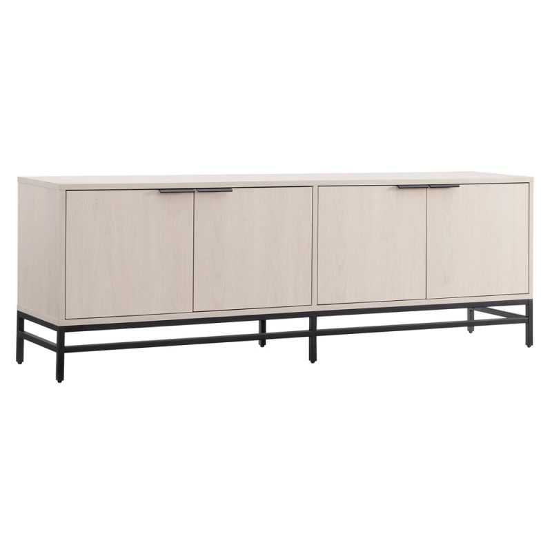 Hudson & Canal - Campello Rectangular TV Stand for TV's up to 78