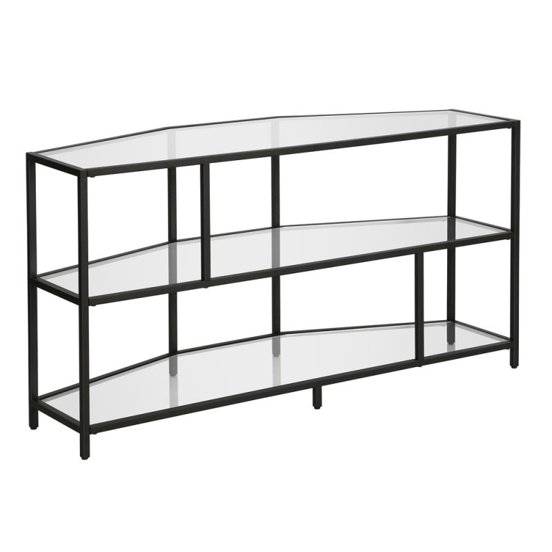 Hudson & Canal - Clark Hexagonal TV Stand for TV's up to 55