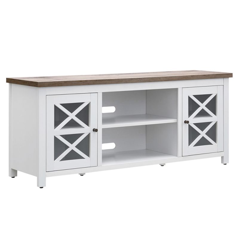 Hudson & Canal - Colton Rectangular TV Stand for TV's up to 65
